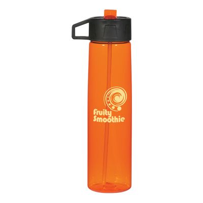 Promotional 25 Oz Water Bottle with Straw