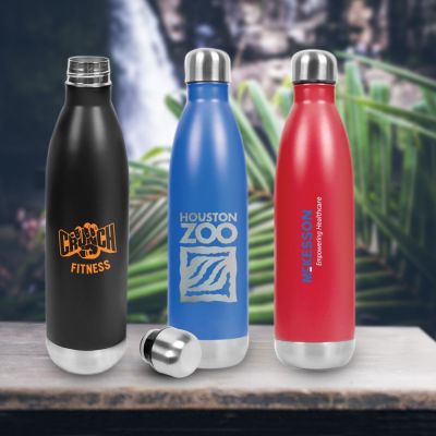 25 Oz Promotional Hydro-Soul Insulated Stainless Steel Water Bottle