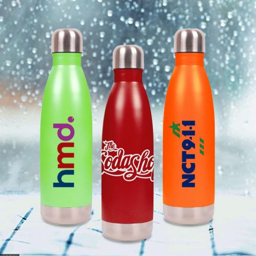 16 Oz Hydro-Soul Insulated Stainless Steel Water Bottles