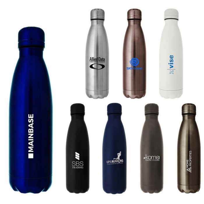 17 Oz Promotional Hydro Soul Copper Lining Water Bottles