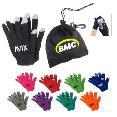 Touch Screen & Safety Gloves In Pouch