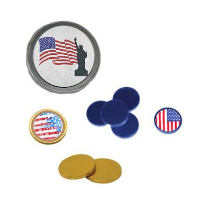 Chocolate Coins with Full Color Decal