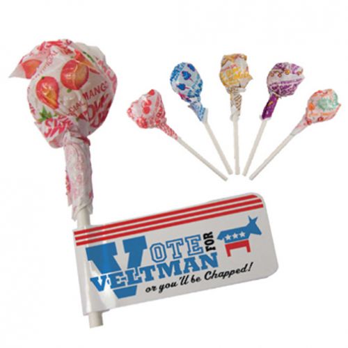 Personalized Dum Dum Lollipops with Flag