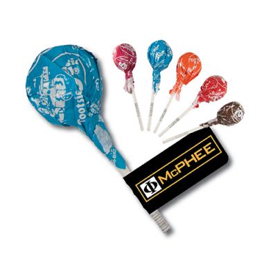 Promotional Logo Tootsie Pops with Flags
