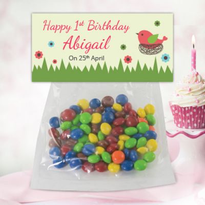 Candy Bags With Logo Imprinted Header Cards