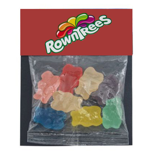 Promotional Medium Cello Candy Bags with Gummy Bears