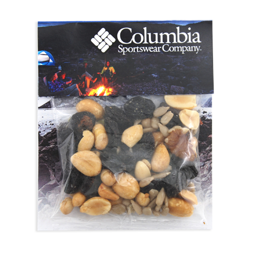 Jenny Billboard Cello Bags Filled with Trail Mix