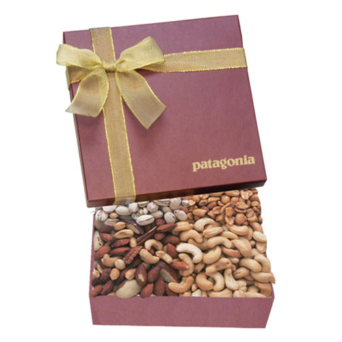 Custom Chairman Gift Box - Cashews, Pistachios, Peanuts & Mixed Nuts