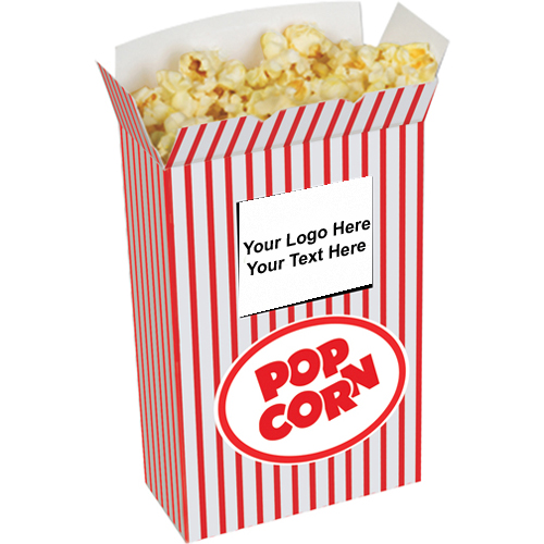 Imprinted Popcorn Box