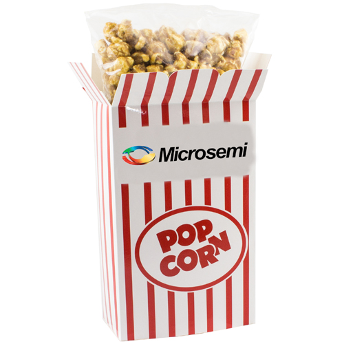 Promotional Popcorn Gourmet Gift Box with Caramel Popcorn
