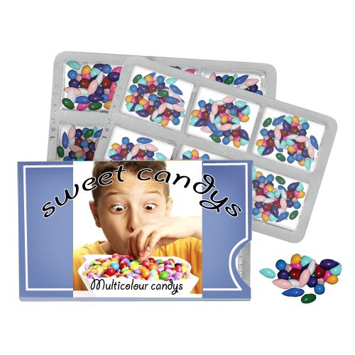 Promotional CandElope Chocolate Covered Sunflower Seeds