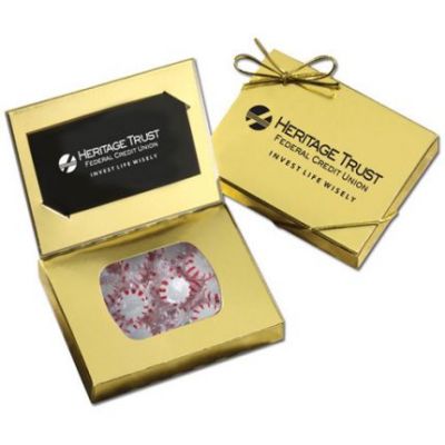 Personalized Credit Card Box with Starlight Peppermints