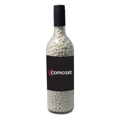 Promotional Wine Bottles with Signature Peppermints