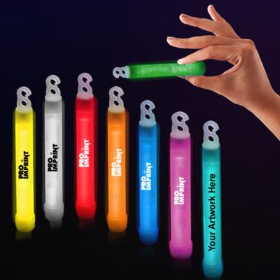 4 Inch Custom Printed Premium Glow Sticks