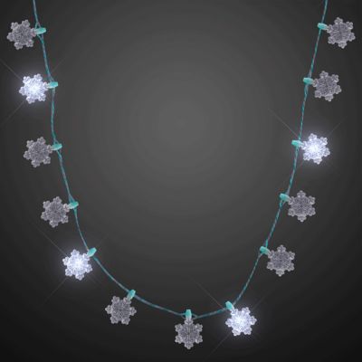 Snowflakes String Lights Necklaces