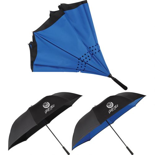 Custom 58 Inch Inversion Manual Golf Umbrellas