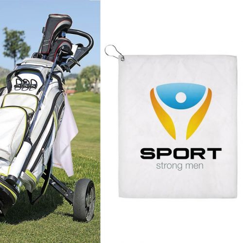 Imprinted Sublimated Golf Towels - 200 GSM