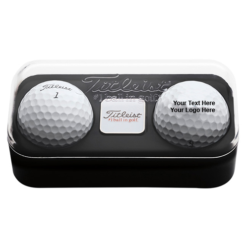 Logo Imprinted Titleist DT Solo 2-Ball Marker Pack