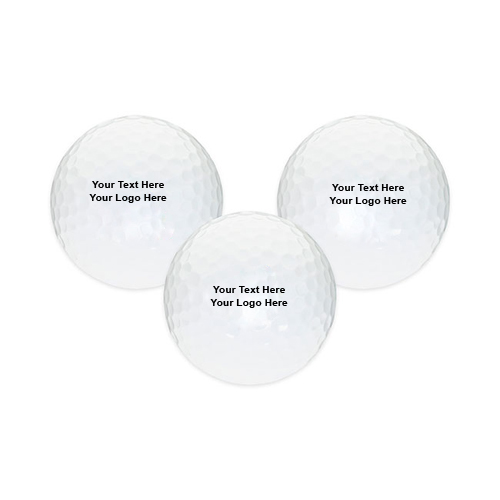 Promotional White Golf Balls