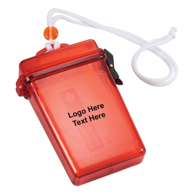 Promotional Stay Safe Waterproof First Aid Kits