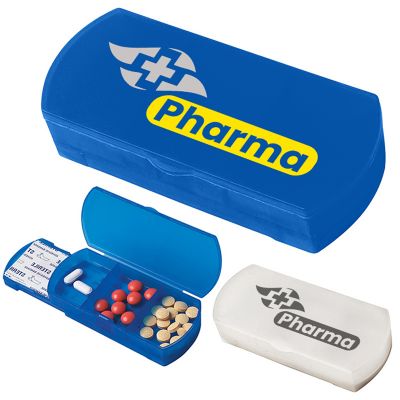 Custom Printed Pill Box with Bandage Dispensers