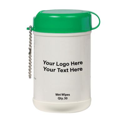 Personalized Mini Wet Wipe Canister