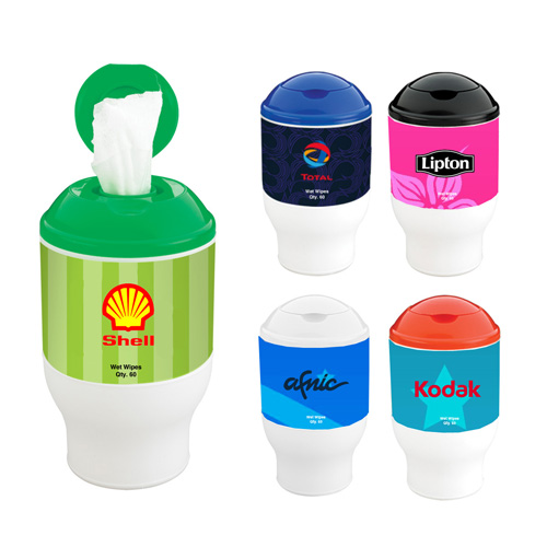 Promotional Wet Wipe Container Cup