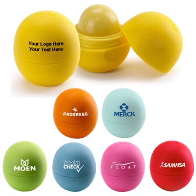 Personalized Smooth Sphere Lip Moisturizers