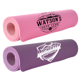Two Tone Double Layer Yoga Mats 1/4 Inch