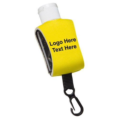 1 Oz Customized Cozy Clip Moisture Bead Hand Sanitizer