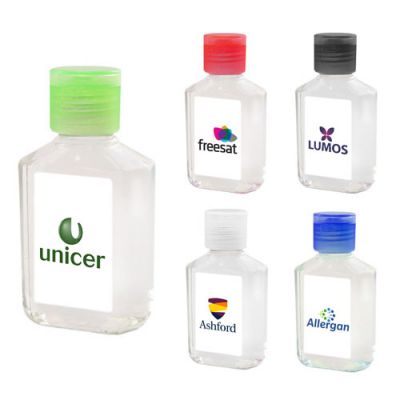 Printed Anti-Bacterial Hand Sanitizer Bottles