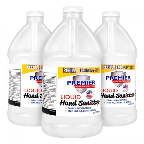 64 Oz Premier Pure Hand Sanitizers