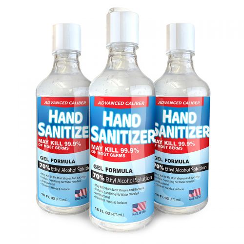 Antibacterial Gel Hand Sanitizers