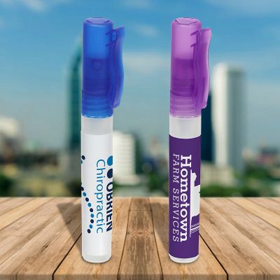 Customized Spray Pen Hand Sanitizers - 7 Colors