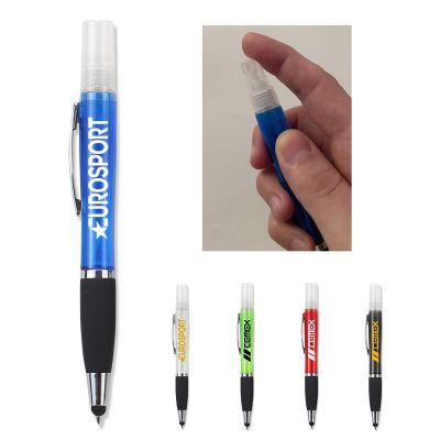 Stylus Pen with Refillable Hand Sanitizers