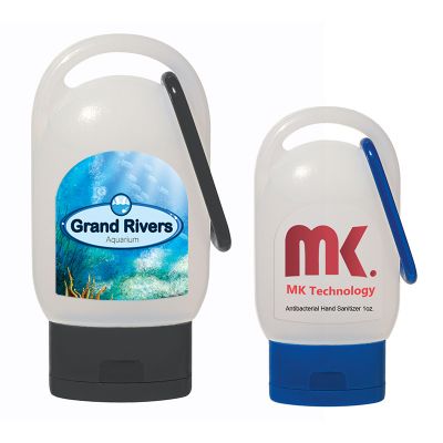 1 Oz Hand Sanitizer With Carabiner