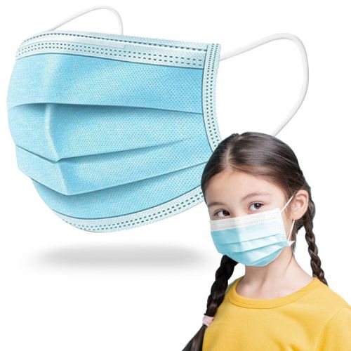 3-Ply Disposable Child Face Masks