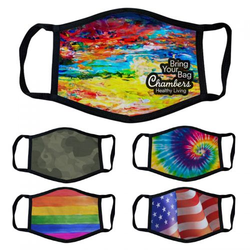  Printed Dye Sublimated 3-Layer Mask