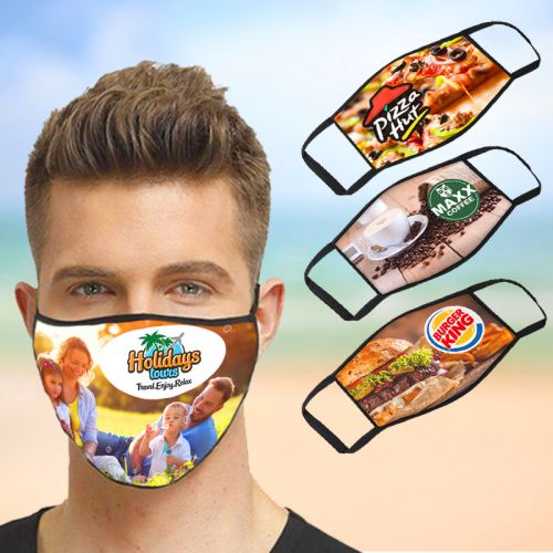 Printed Dye Sublimated 3-Layer Mask