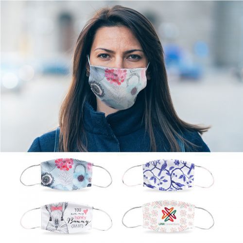 Printed Reusable 4CP Face Masks