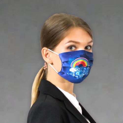 Printed Soft Knitted Face Masks