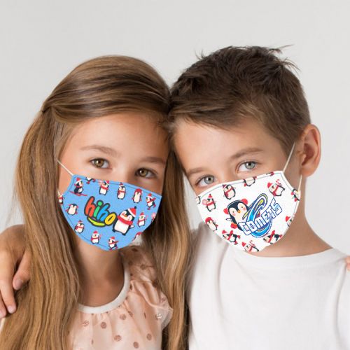Reusable 2 Ply Child Face Mask with Pocket for Filter