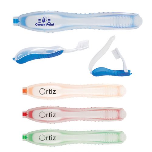 Customized Travel Toothbrush In Folding Cases
