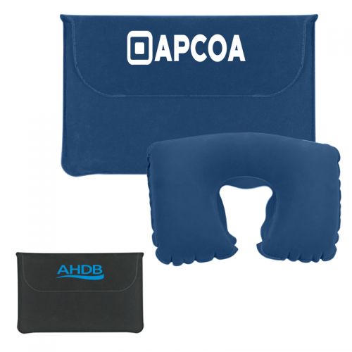 Promotional Travel Neck Pillow with Pouch