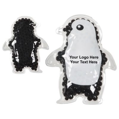 Personalized Penguin Shaped Gel Hot and Cold Packs