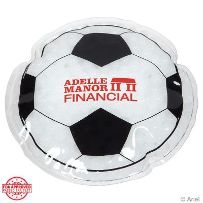 Promotional Soccer Ball Shaped Hot and Cold Packs