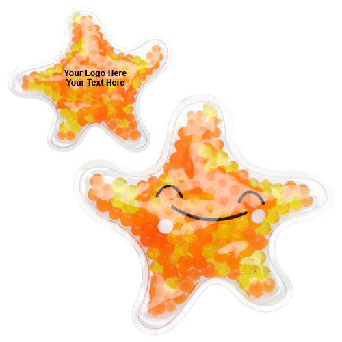 Custom Imprinted Starfish Gel Hot and Cold Packs