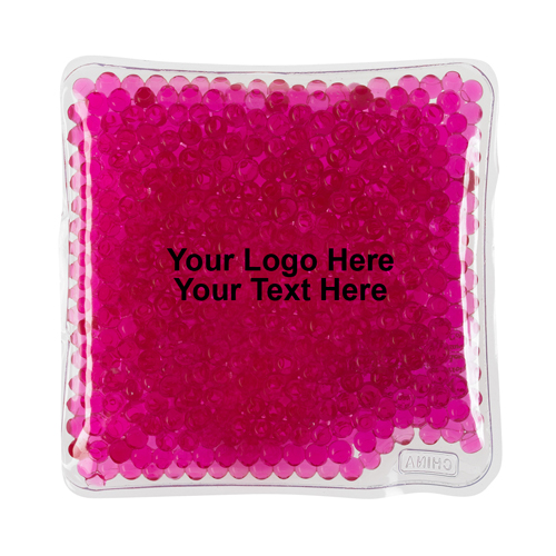 Custom Printed Square Gel Beads Hot and Cold Packs