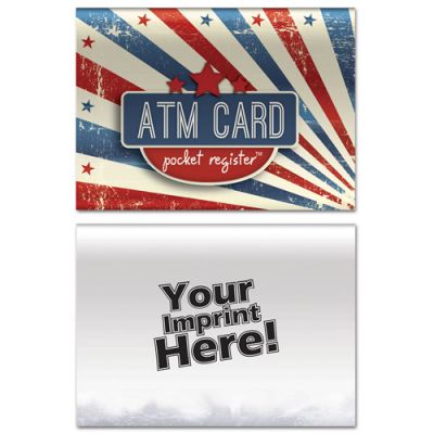 Promotional ATM Pocket Register - Patriotic