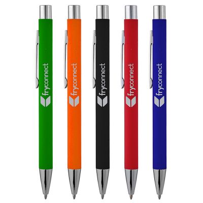 Custom Imprinted Maven Soft Touch Metal Pens